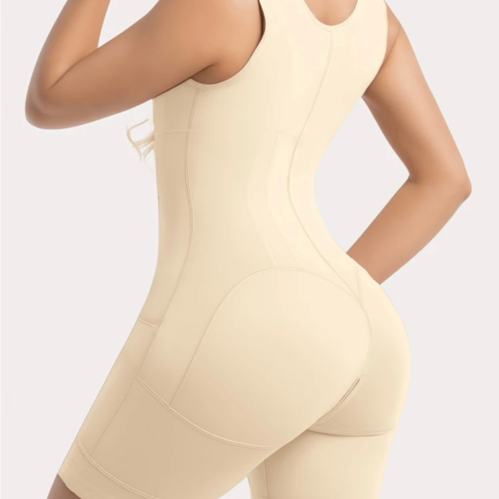 Elegant Cream Shapewear Bodysuit
